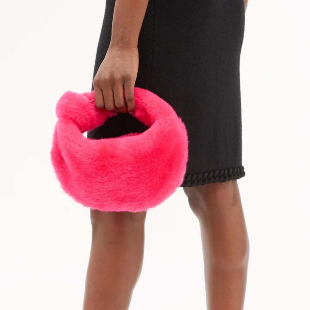 Bottega Veneta Shearling Jodie in Pink - Picture 2 of 4